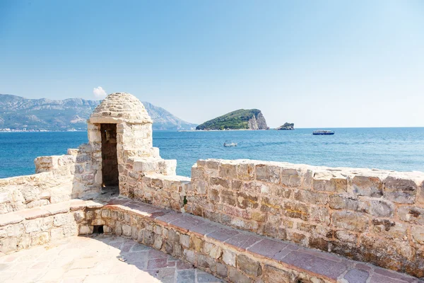 View on old town of Budva — Stock Photo, Image