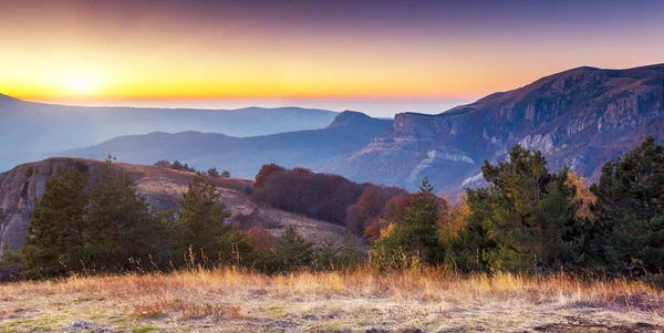 Morning mountains landscape — Stock Photo, Image