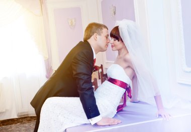 Güzel gelin ve damat