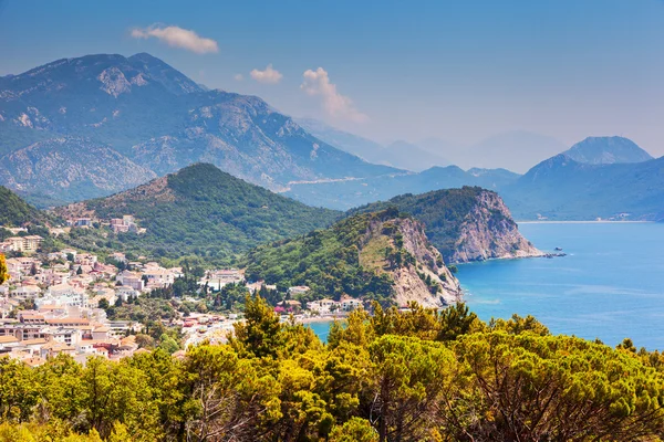 Andscape over coastline — Stock Photo, Image