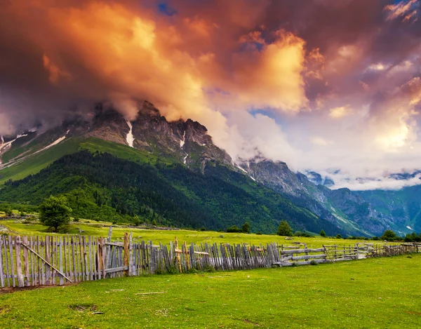 Himmel vor Sturm — Stockfoto