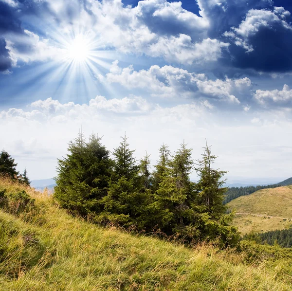 Berglandschap — Stockfoto