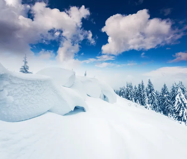 Paisaje invierno — Foto de Stock