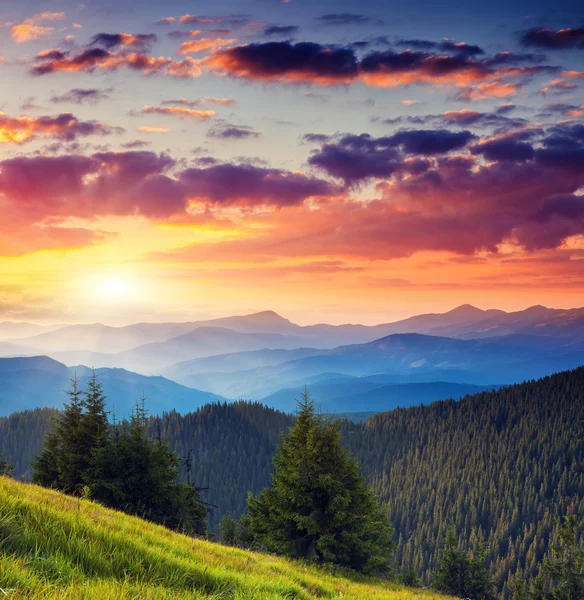 Berglandschap — Stockfoto