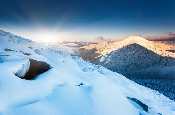 Paisagem inverno — Fotografia de Stock