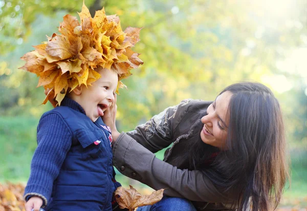 Mother and Baby Boy — Stock Photo, Image