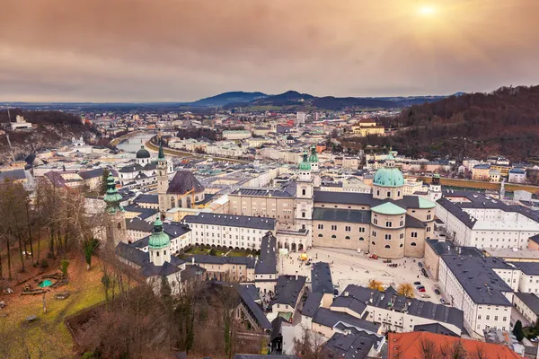 Cidade histórica de Salzburgo — Fotografia de Stock