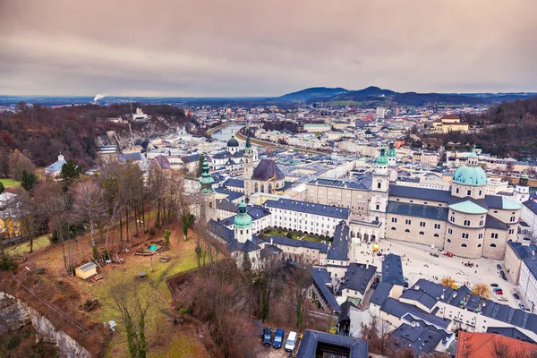 Cidade histórica de Salzburgo — Fotografia de Stock