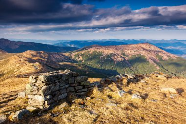 Karpat kırsal manzara