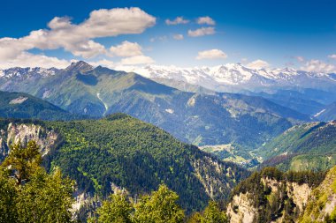 alpine meadows güzel görünümü