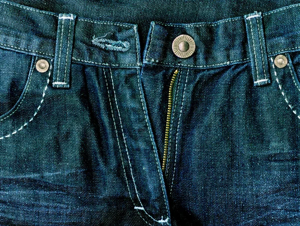 Jeans Denim Fly . — Photo