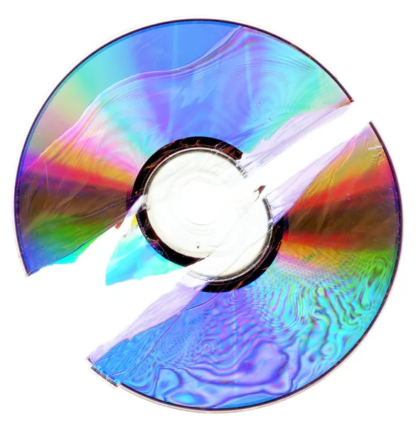 Kraschen dvd. — Stockfoto