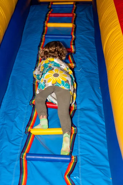 Inflatable playground — Stock Photo, Image