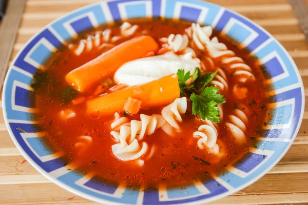 Polish tomato soup — Stock Photo, Image