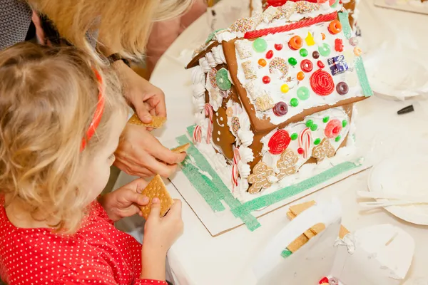 Casa di pan di zenzero — Foto Stock