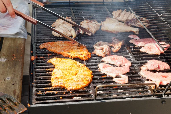 Parrilla de jardín — Foto de Stock