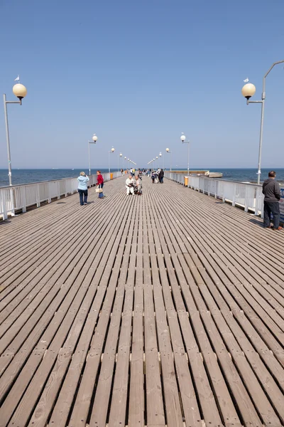 Muelle Kolobrzeg —  Fotos de Stock