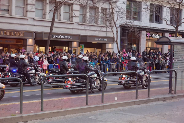 Desfile de Año Nuevo Chino en Chinatown — Foto de Stock