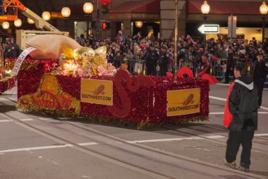Çin yeni yılı geçit mahallesinde