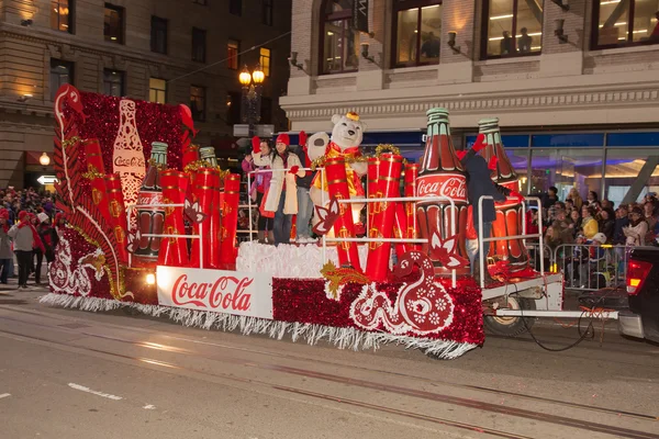 Čínský Nový rok parade v čínské čtvrti — Stock fotografie