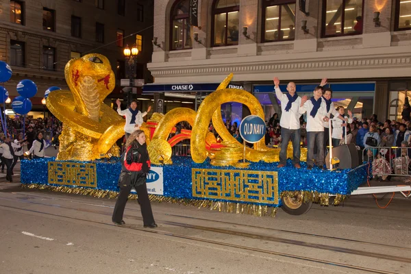 Chinese New Year Parade in Chinatown — Stock Photo, Image