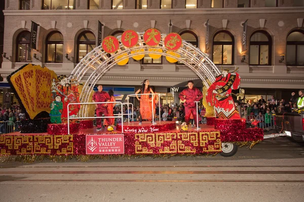 Chinese New Year Parade in Chinatown — Stock Photo, Image