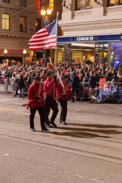 Desfile de Año Nuevo Chino en Chinatown — Foto de Stock