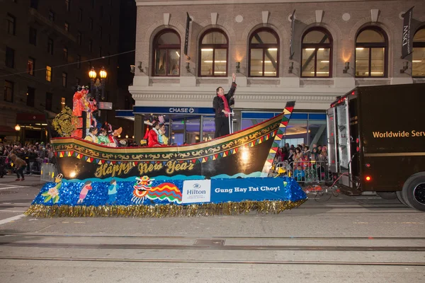 Chinese New Year Parade in Chinatown — Stock Photo, Image