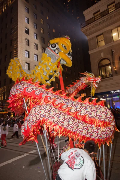 Défilé du Nouvel An chinois à Chinatown — Photo