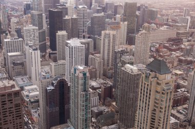 hancock tower Chicago manzarası