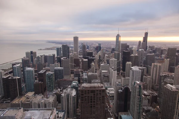 Chicago-i skyline a hancock torony — Stock Fotó