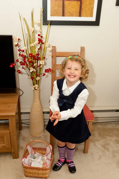 Blessing of the Easter baskets — Stock Photo, Image