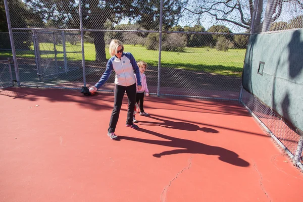 Tennis training — Stock Photo, Image