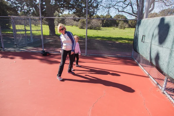 Tennis training — Stock Photo, Image