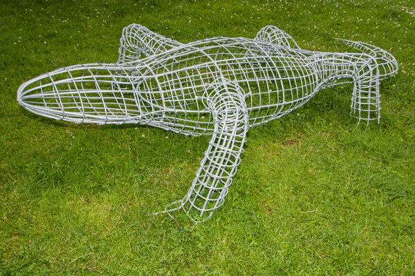 Topiary wire cage.