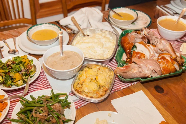 Cena de Acción de Gracias — Foto de Stock