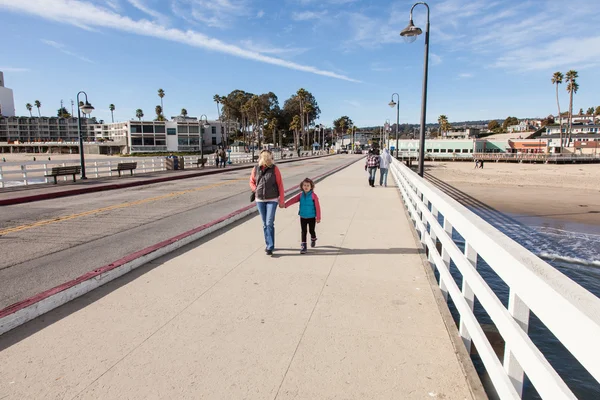 Santa Cruz Wharf — Stok fotoğraf