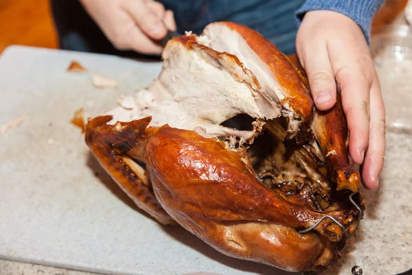 Pavo asado — Foto de Stock