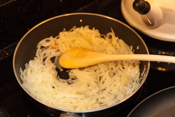 Peixe a la estilo grego . — Fotografia de Stock