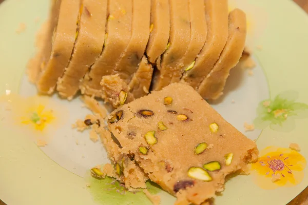 Homemade halva — Stockfoto