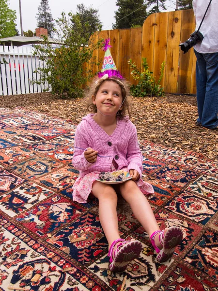 Bolo de aniversário — Fotografia de Stock