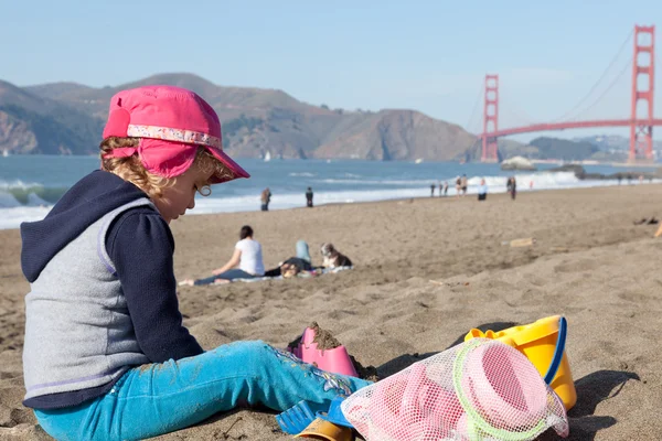 Samstag am Strand — Stockfoto