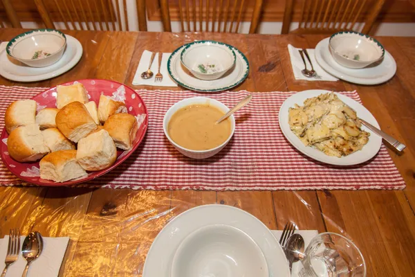 Thanksgiving dinner — Stock Photo, Image