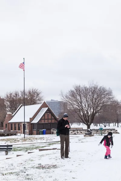 Christmas snow — Stock Photo, Image