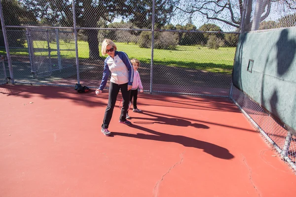 Tennistraining — Stockfoto