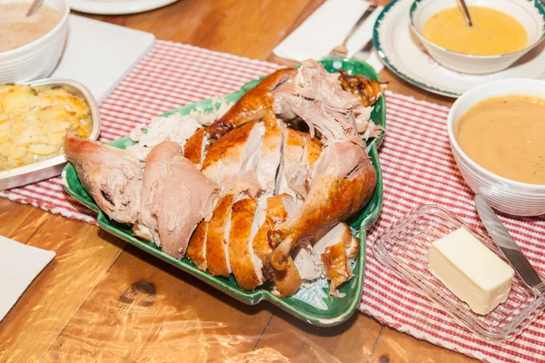 Cena de Acción de Gracias — Foto de Stock