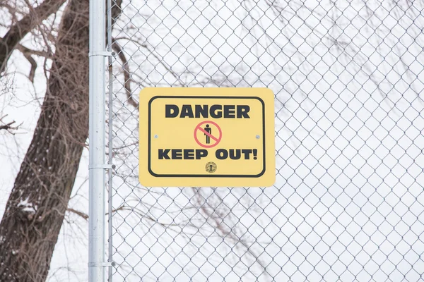 Danger Keep Out — Stock Photo, Image