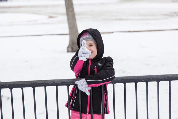 Christmas snow — Stock Photo, Image