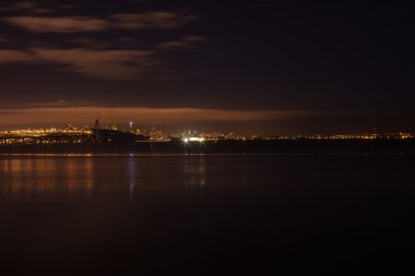 san francisco yeni yıl arifesinde havai fişek göster