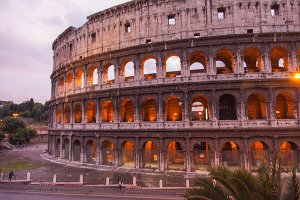 Colosseum is an elliptical amphitheatre in the centre of the city of Rome, Italy.
